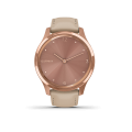 Đồng hồ Vivomove Luxe, Light Sand Leather w/18K Rose Gold 010-02241-81