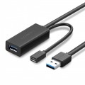 Cáp USB  nối dài  3.0 dài 5m Chipset Ugreen 20826