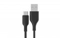 CÁP INNOSTYLE JAZZY (IAC150tGRN) USB-A TO USB-C 1.2M HỖ TRỢ SẠC NHANH 15W (Jet Black)