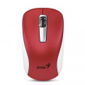 Chuột không dây Genius Wireless NX-7010 Trắng đỏ