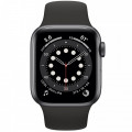 Apple Watch Series 6 GPS 40mm Black viền nhôm dây cao su