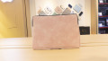 Túi da PU đựng laptop macbook 13 inch - màu hồng