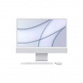 Máy bộ iMac APPLE M1 MJVA3SA/A Silver (8-Core CPU/7-Core GPU, 8GB RAM, 256GB SSD, 24-inch-4.5K, Mac-OS)