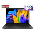 Laptop Asus Zenbook UM5401QA-KN053W Đen (Cpu R5-5600H, Ram 8GB, SSD 512GB PCle, Vga AMD Radeon, 14 inch OLED 2.8k, Touch, Win 11)