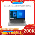 Laptop Lenovo ThinkBook 14 G2 ITL 20VD00XWVN Xám (Cpu i3-1115G4, Ram 4GB, SSD 256GB, Vga Intel UHD, 14 inch FHD IPS, FreeDos)