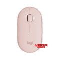 Chuột không dây Logitech Pebble M350 Wireless Bluetooth (màu hồng)