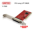 Card chuyển đổi PCI sang LPT Unitek Y-7505