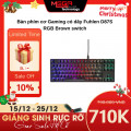 Bàn phím cơ Gaming có dây Fuhlen D87S RGB Black Brown switch