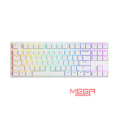 Bàn phím AKKO 5087 RGB ASA – White (AKKO CS swich - Jelly Pink)