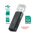 Thiết Bị Đọc Thẻ Nhớ ROBOT CR102 USB 3.0 Dùng Cho Thẻ Nhớ SD Và Micro SD