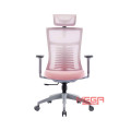 Ghế công thái học WARRIOR Ergonomic Chair - Hero series - WEC502 Gray/Pink