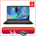 Laptop MSI Modern 14 C13M 458VN Đen (Cpu i5-1355U, Ram 8GB DDR4, SSD 512GB, Vga Xe Graphics, 14 inch FHD, Win 11 Home)