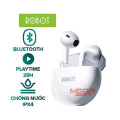 Tai Nghe Không Dây True Wireless ROBOT T10 Semi InEar Bluetooth - Trắng