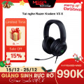 Tai nghe Razer Kraken V3 X (RZ04-03750300-R3M1)