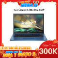 Laptop Acer Aspire 3 A314-36M-34AP (N23H1_NX.KMRSV.001) Xanh (Cpu i3-N305, Ram 8GB, SSD 512GB, Intel UHD Graphics, 14 inch IPS, Win 11 Home)