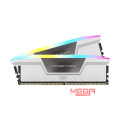 Ram 64GB/5600 KIT (2x32GB) Corsair Vengeance RGB DDR5 White (CMH64GX5M2B5600C40W)