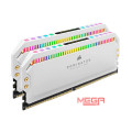 Ram 32gb/3200 PC (2x16GB) Corsair Dimm, CL16, Dominator Platinum RGB DDR4 White Heatspreader, RGB LED (CMT32GX4M2E3200C16W)