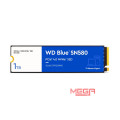 Ổ cứng SSD WD Blue 1TB SN580 NVMe M.2-2280 PCIe Gen4,8 Gb/s / Read up to 4150MB/s / Write up to 4150MB/s /Up to 600K/750K IOPS (WDS100T3B0E)