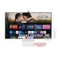 LCD Samsung M8 M80D LS32DM801UEXXV 32 inch 4K(3840 x 2160) VA 60Hz 4ms Loa, Camera, Trắng ( HDMI, USB-C, Bluetooth, WiFi5)