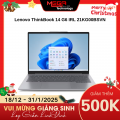 Laptop Lenovo ThinkBook 14 G6 IRL 21KG00BSVN Xám (Intel Core i5-1335U, Ram 16GB( 2X8GB), SSD 512GB, Vga Intel Iris Xe, 14 inch WUXGA, NoOS, 2Y)