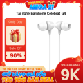 Tai nghe có dây Earphone Celebrat G4 Trắng