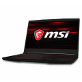 Laptop MSI GF63 9SC-070VN( Cpu I7-9750H ,RAM 8GB, 256GB PCIe SSD;NV-GTX1650 Max Q,4G,Win10,15.6 inchFHD)
