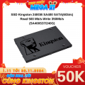 SSD Kingston 240GB SA400 SATA(6Gb/s)  Read 500 Mb/s-Write 350Mb/s (SA400S37/240G)