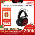 Tai nghe chụp tai Zidli ZH12S (7.1, USB, LED) mic ngắn