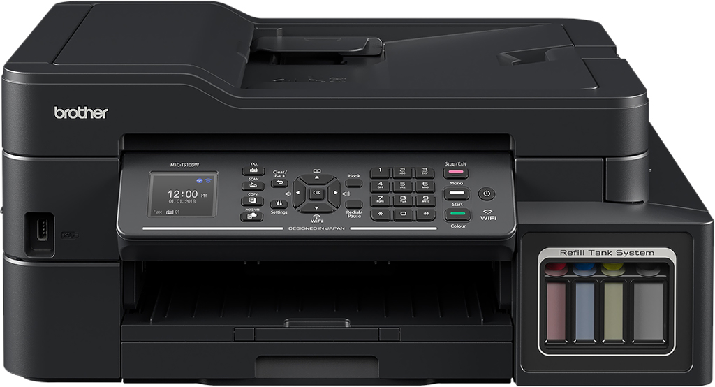 Máy in phun màu BROTHER MFC-T910DW (In màu 2 mặt - Copy – Scan – Fax )