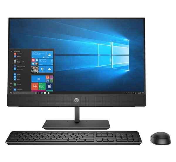 Máy bộ HP ProOne 400 G5-8GA07PA AIO (Cpu i3-9100T (3.1 Ghz, 6MB)/ ram 4GB / SSD 256G M.2 2280 PCIe /20 inch HD/ Mouse & Keyboard /Win 10)