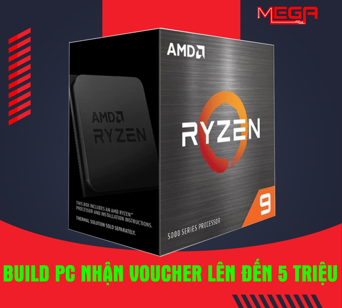 CPU AMD Ryzen 9 5900X | Mega Đà Nẵng
