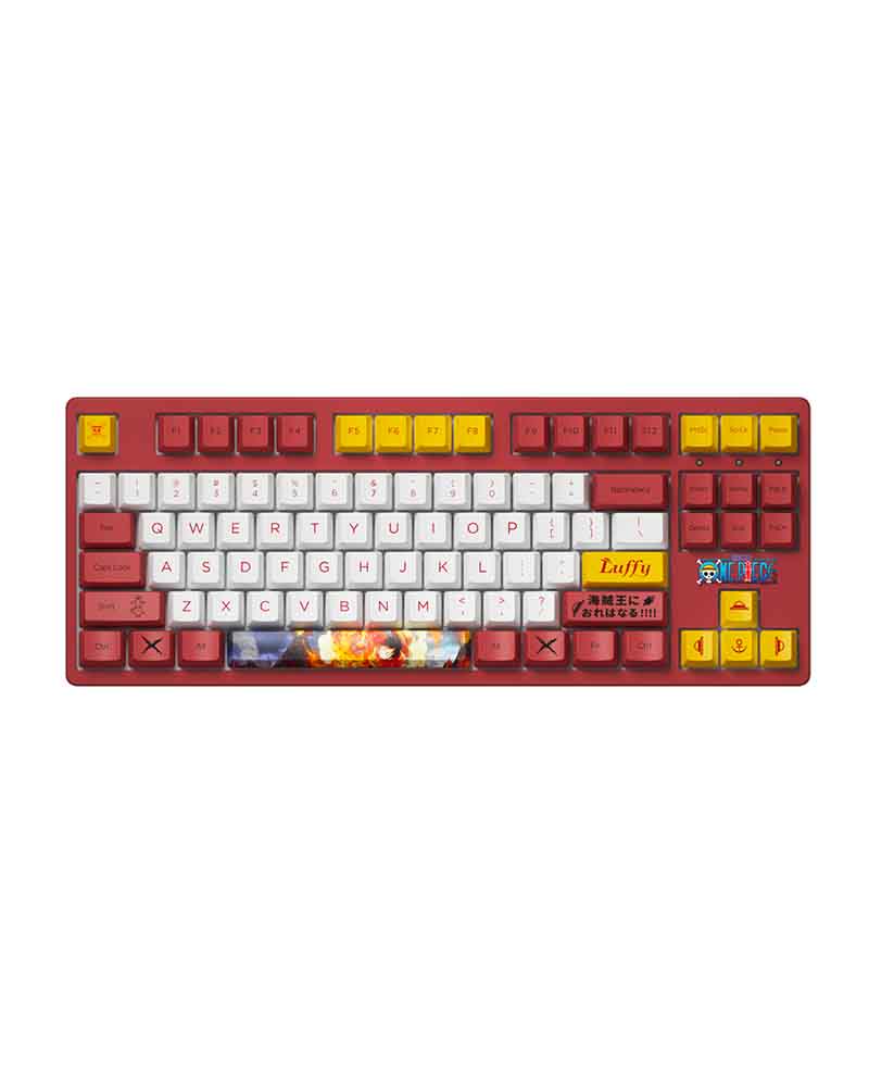 Bàn phím AKKO 3087 v2 One Piece - Luffy (Akko Pink switch v2)