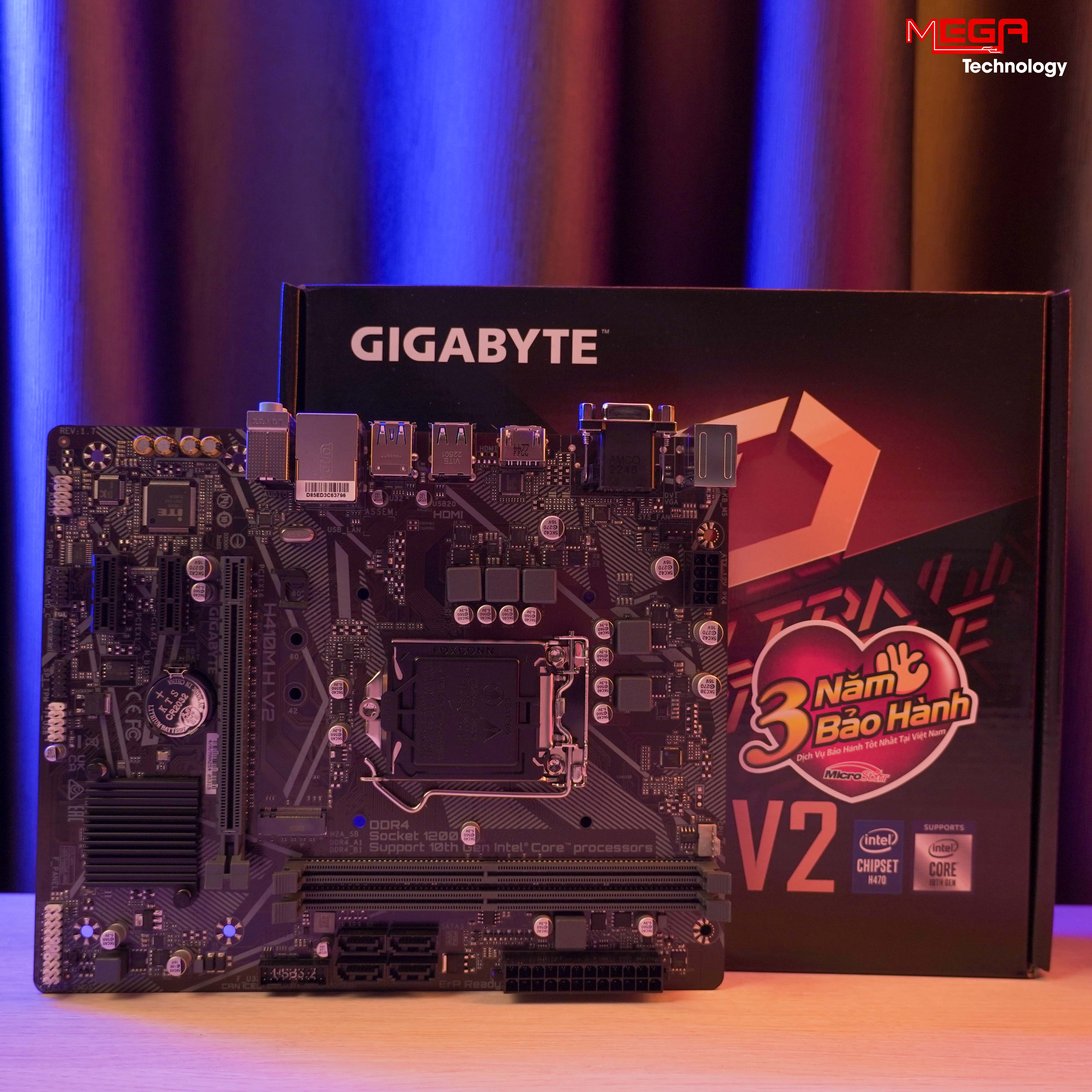 Mainboard Gigabyte H410m H V2 Mega Đà Nẵng 0847