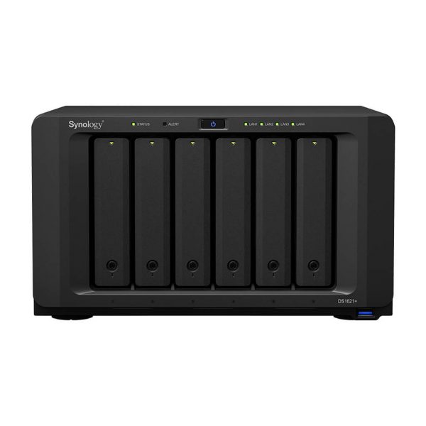 Thiết bị NAS Synology DS1621+ (Chưa có ổ cứng)