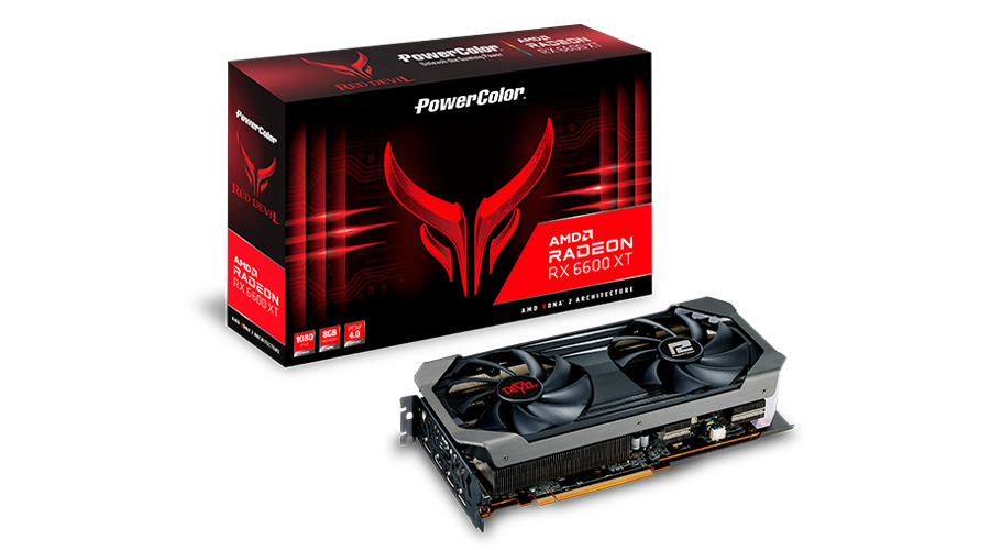 Vga PowerColor RED DEVIL AMD Radeon RX 6600 XT 8GB