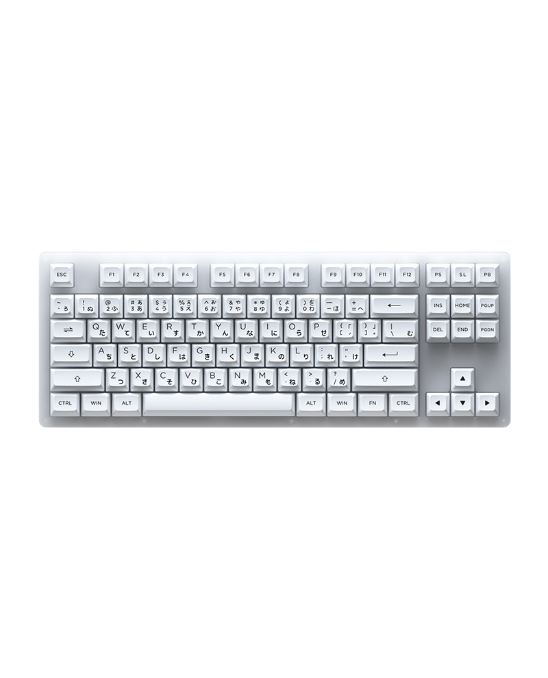 Bàn phím cơ AKKO ACR87 White - Akko Jelly White Switch