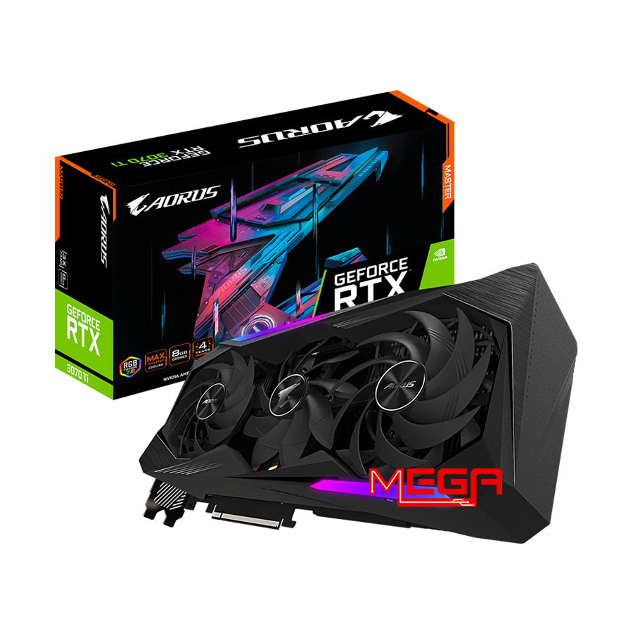 Vga Gigabyte Aorus GeForce RTX 3070 Ti MASTER 8G (GV-N307TAORUS M-8GD)