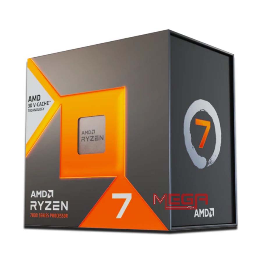 CPU AMD Ryzen 7 7800X3D (4.2Hz Boots 5.0Hz, 96MB Cache, 8 Core, 16 Thread, 120W)