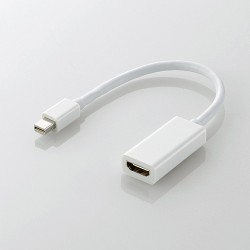 Cáp chuyển Elecom Mini DisplayPort - HDMI (AD-MDPHDMIWH)