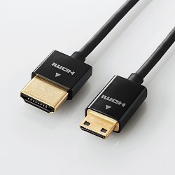 Cáp chuyển đổi Elecom HDMi sang mini HDMI 2.0M (DH-HD14SSM20BK)