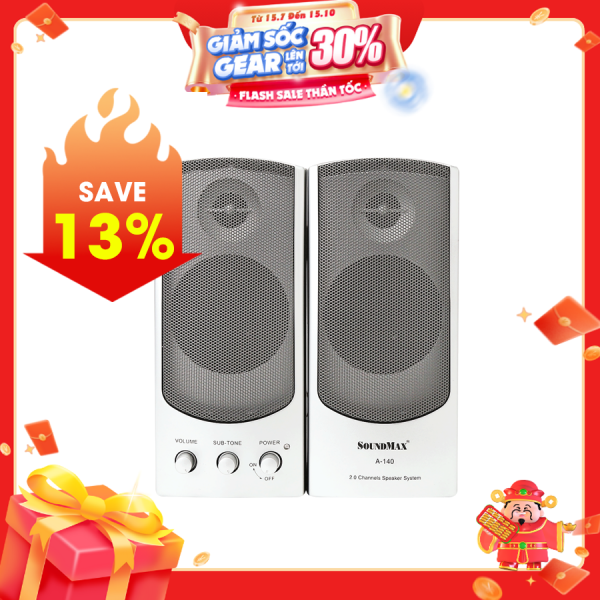 Loa Soundmax A140 2.0 (Bạc)