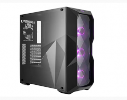 Case Cooler Master MasterBox TD500  (side window - mặt trước khắc kim cương)