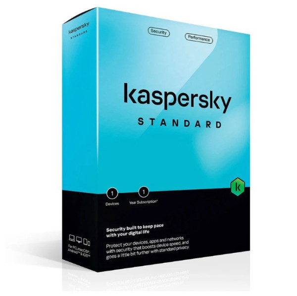 Phần mềm Kaspersky Standard SEA 1-Dvc 1Y Bs RP (KL10414UAFS) (KAV 1PC) 