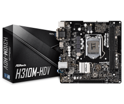 Mainboard Asrock H310M-HDV R3.0 ( có hdmi,vga,dvi)