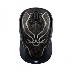 Chuột không dây Logitech M238 ĐEN (BLACK PANTHER)