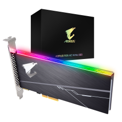SSD Gigabyte Aorus RGB AIC M.2 NVMe SSD 512GB - (9JSE2A512-00)