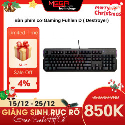 Bàn phím cơ Gaming Fuhlen D ( Destroyer)