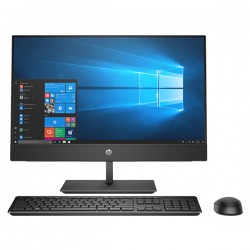 Máy bộ HP ProOne 400 G5 - 8GB63PA AIO Touch (Cpu i3-9100T (3.1 Ghz, 6MB)/ Ram 4GB/ UHD /SSD 256G M.2 2280 PCIe / DVD/ 23.8 inch FHD/ Mouse & Keyboard/ Win 10 )