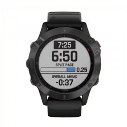 Đồng hồ Fēnix 6 - Sapphire, Carbon Gray DLC with Black Band 010-02158-45