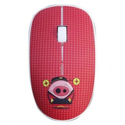 Chuột máy tính Rapoo M200 Silent Multi Mode Red Wireless